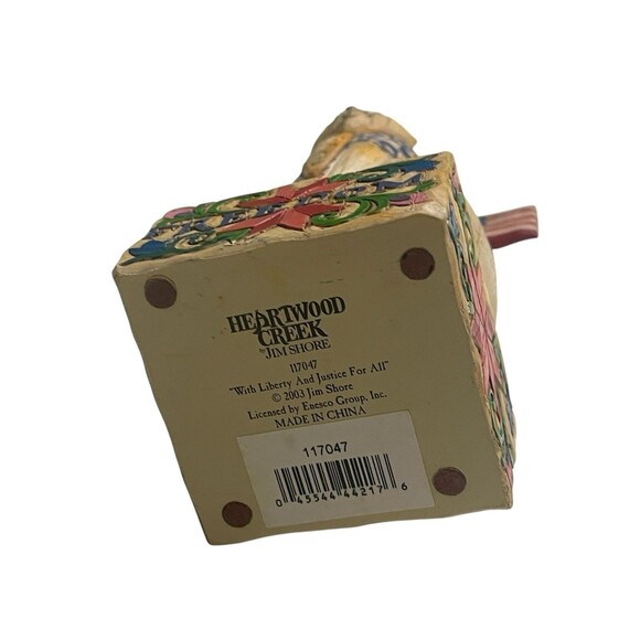 Jim Shore 4th Of July Freedom Cat Heartwood Creek 117047 - Picture 5 of 12